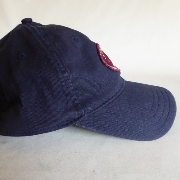 CREMIEUX JEANS BRAND SKULL & ANCHOR LOGO NAVY BASEBALL CAP HAT (PRE-OWNED) S/M - Picture 5 of 8